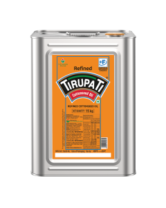 Tirupati - Refined Cottonseed Oil 15 Kg tin