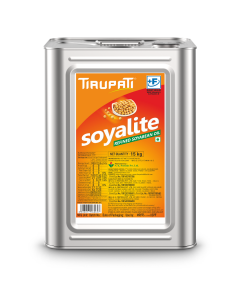 Tirupati Soyalite - Refined Soyabean Oil 15 Kg tin