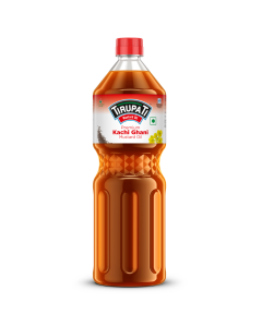 Tirupati Kachi Ghani - Mustard Oil 1 ltr bottle