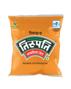 Tirupati - Refined Cottonseed Oil 500 ml Pouch
