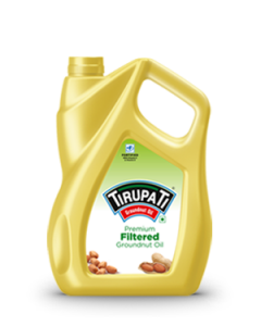 Tirupati Premium Groundnut Oil 5 Ltr Jar