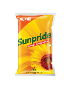 Tirupati Sunpride - Refined Sunflower Oil 1 Ltr Pouch