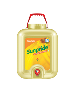 Tirupati Sunpride - Refined Sunflower Oil 15 Ltr Tap Jar