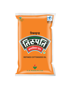 Tirupati - Refined Cottonseed Oil 1 Ltr Pouch