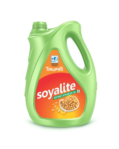 Tirupati Soyalite - Refined Soyabean Oil 5 Ltr Jar