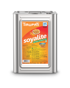 Tirupati Soyalite - Refined Soyabean Oil 15 Ltr tin