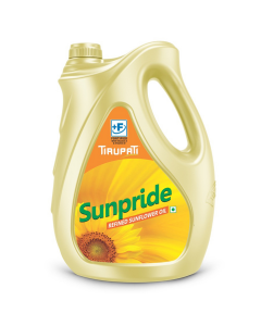 Tirupati Sunpride - Refined Sunflower Oil 5 Ltr Jar
